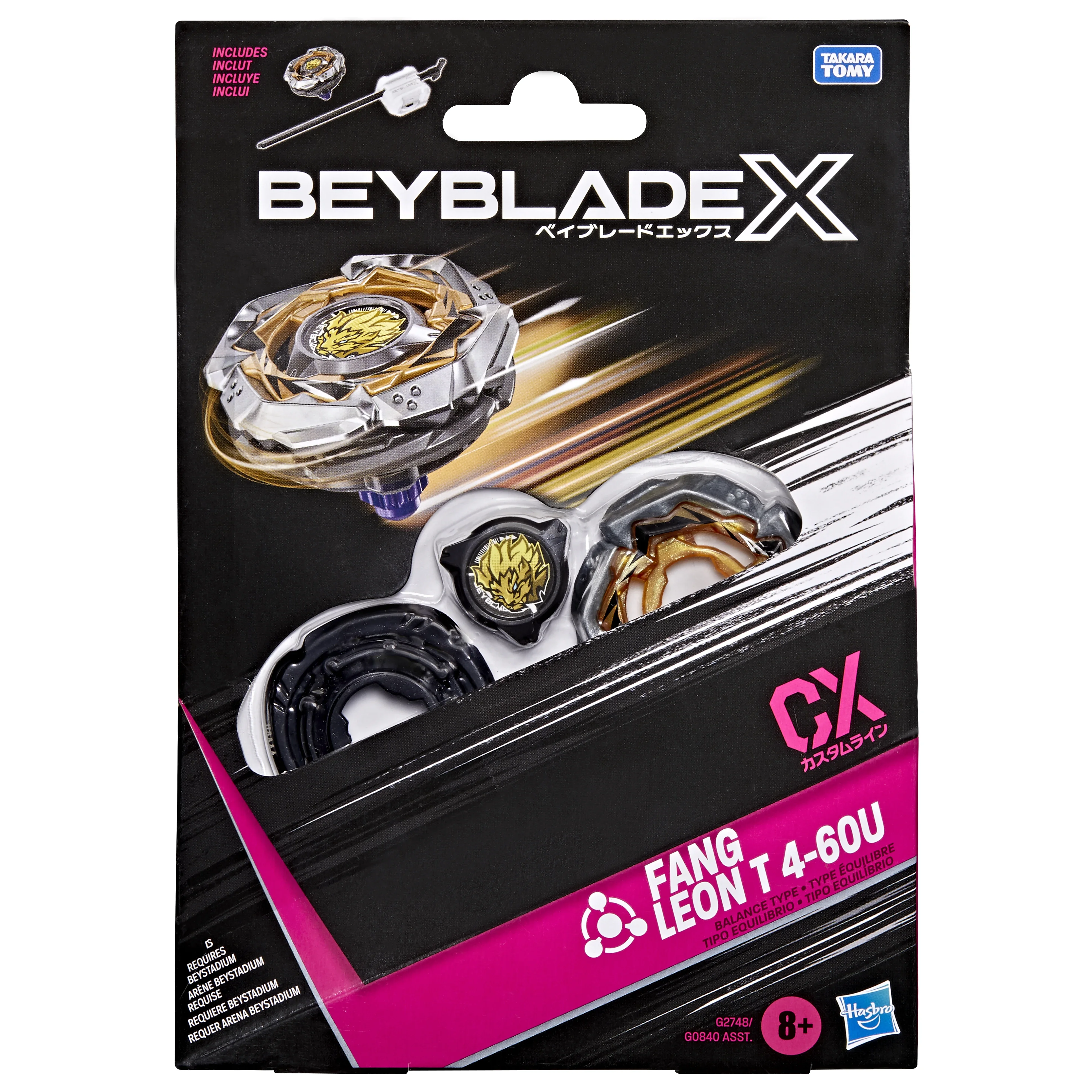 BEY BLADE X FANG LEON Official Rules & Instructions - Hasbro
